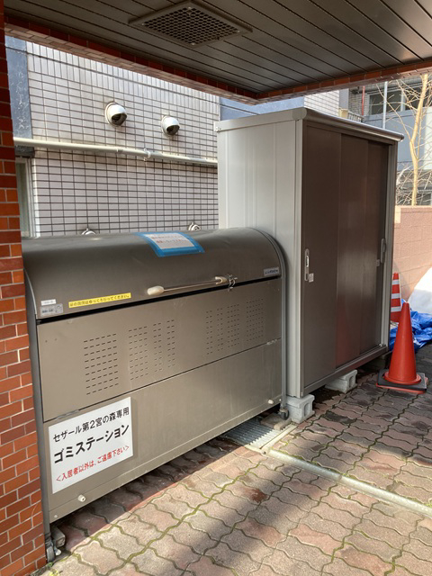 専用ゴミ置き場